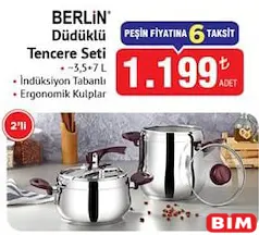 BERLİN DÜDÜKLÜ TENCERE SETİ BERLİN DÜDÜKLÜ TENCERE SETİ